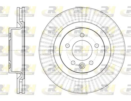 Handler.Part Brake disc ROADHOUSE 685110 1