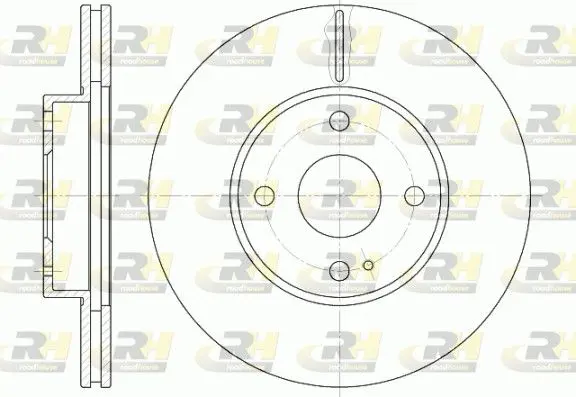 Handler.Part Brake disc ROADHOUSE 684310 1