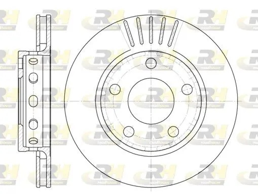 Handler.Part Brake disc ROADHOUSE 683510 1