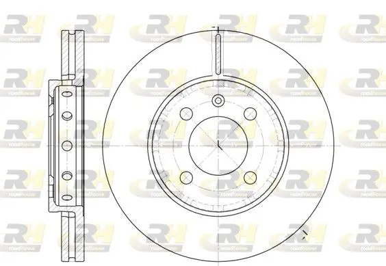 Handler.Part Brake disc ROADHOUSE 682610 1