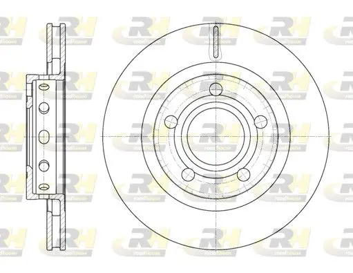 Handler.Part Brake disc ROADHOUSE 682210 1