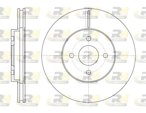 Handler.Part Brake disc ROADHOUSE 680610 1