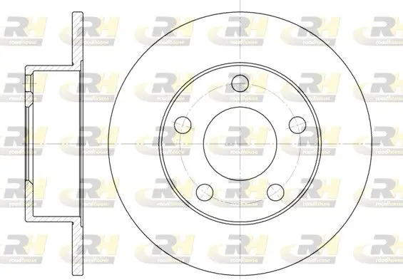 Handler.Part Brake disc ROADHOUSE 680300 1