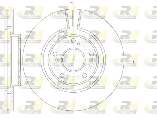 Handler.Part Brake disc ROADHOUSE 676310 1