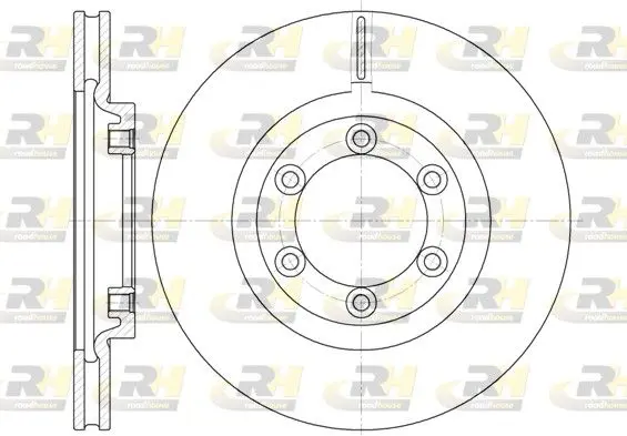 Handler.Part Brake disc ROADHOUSE 675410 1