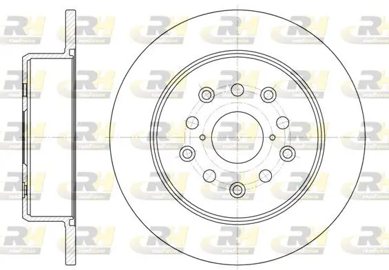 Handler.Part Brake disc ROADHOUSE 675200 1