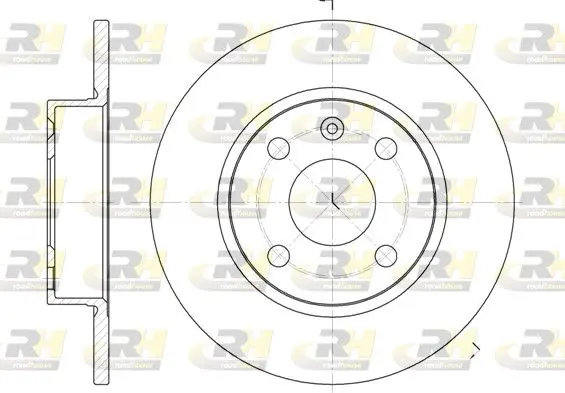 Handler.Part Brake disc ROADHOUSE 673800 1