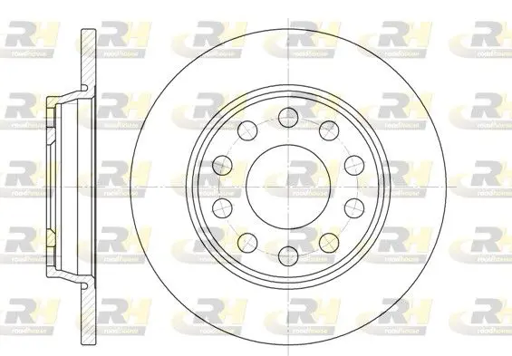 Handler.Part Brake disc ROADHOUSE 673100 1