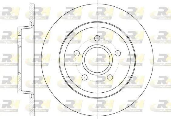 Handler.Part Brake disc ROADHOUSE 671200 1