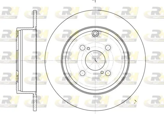 Handler.Part Brake disc ROADHOUSE 670500 1