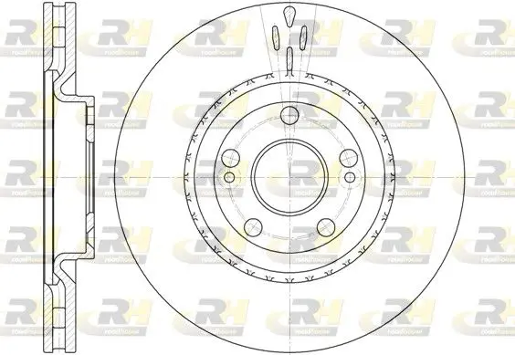 Handler.Part Brake disc ROADHOUSE 669610 1