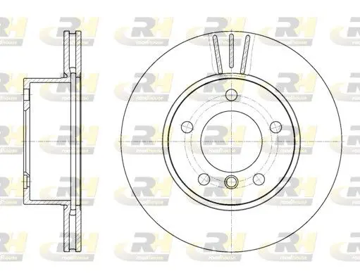 Handler.Part Brake disc ROADHOUSE 665110 1