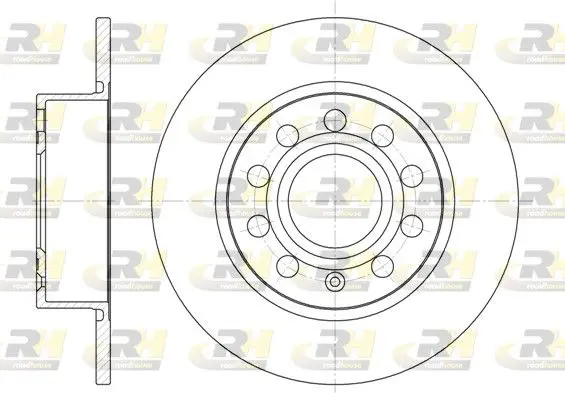 Handler.Part Brake disc ROADHOUSE 664900 1