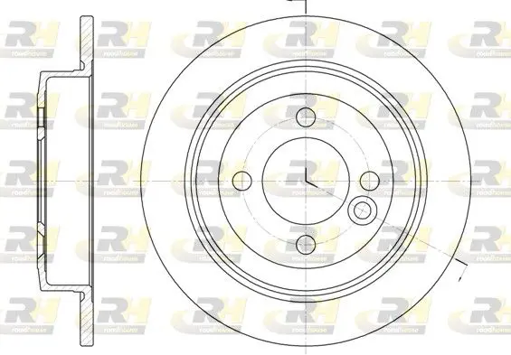 Handler.Part Brake disc ROADHOUSE 662900 1