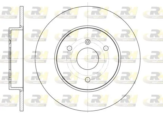 Handler.Part Brake disc ROADHOUSE 661700 1