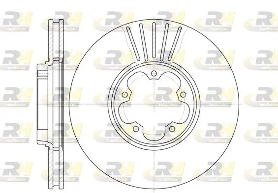 Handler.Part Brake disc ROADHOUSE 660910 1