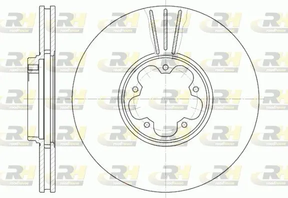 Handler.Part Brake disc ROADHOUSE 660810 1