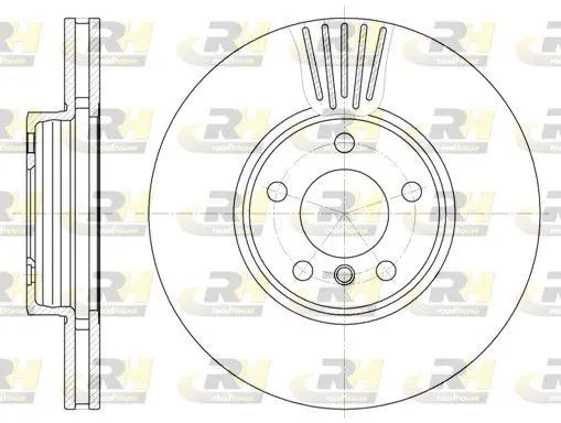 Handler.Part Brake disc ROADHOUSE 660010 1