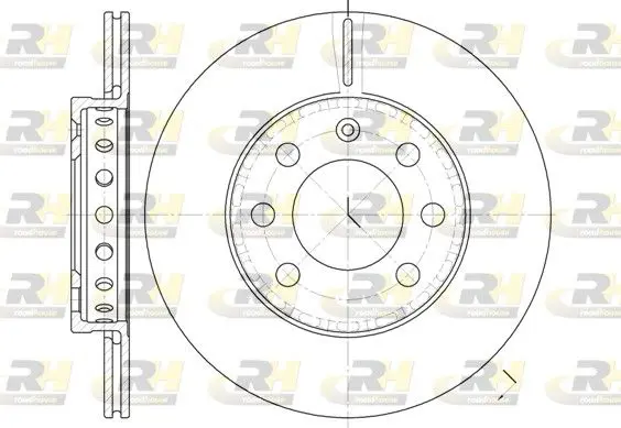 Handler.Part Brake disc ROADHOUSE 659500 1