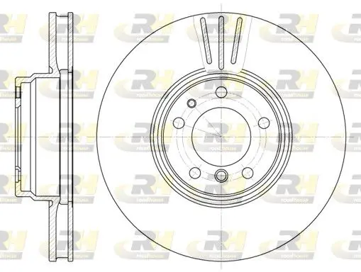 Handler.Part Brake disc ROADHOUSE 659410 1