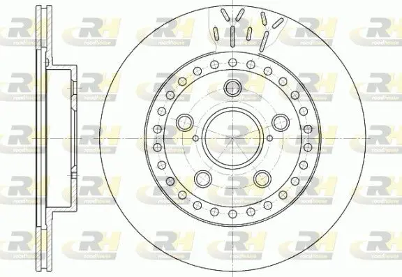 Handler.Part Brake disc ROADHOUSE 656110 1