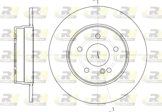 Handler.Part Brake disc ROADHOUSE 655500 1