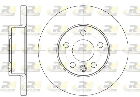 Handler.Part Brake disc ROADHOUSE 655000 1