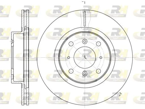 Handler.Part Brake disc ROADHOUSE 648410 1