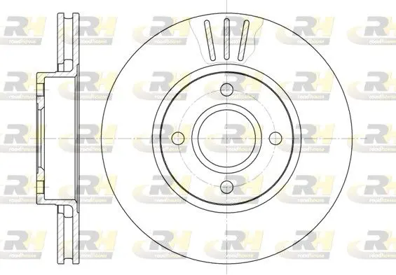 Handler.Part Brake disc ROADHOUSE 646910 1