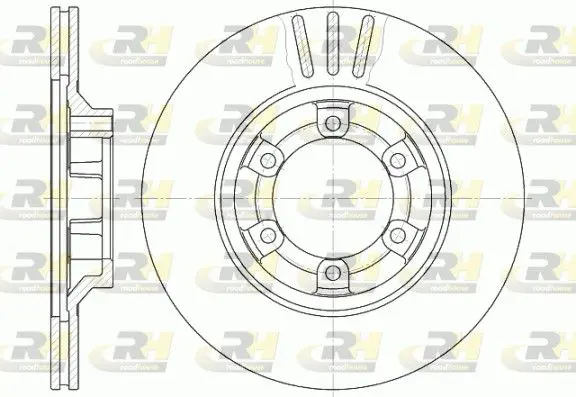 Handler.Part Brake disc ROADHOUSE 645910 1