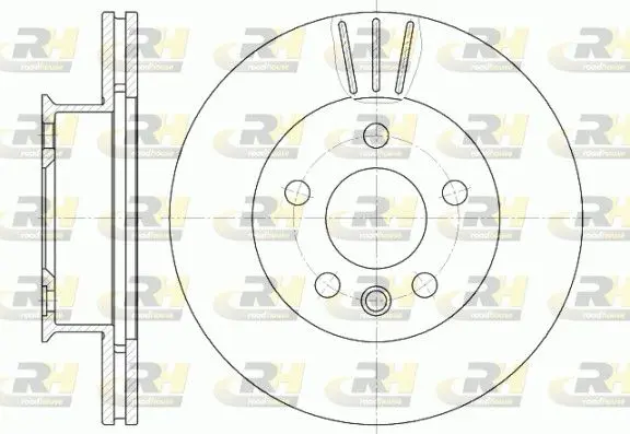 Handler.Part Brake disc ROADHOUSE 641610 1