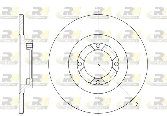 Handler.Part Brake disc ROADHOUSE 640000 1