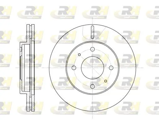 Handler.Part Brake disc ROADHOUSE 639110 1