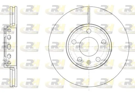 Handler.Part Brake disc ROADHOUSE 632810 1