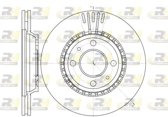 Handler.Part Brake disc ROADHOUSE 629910 1