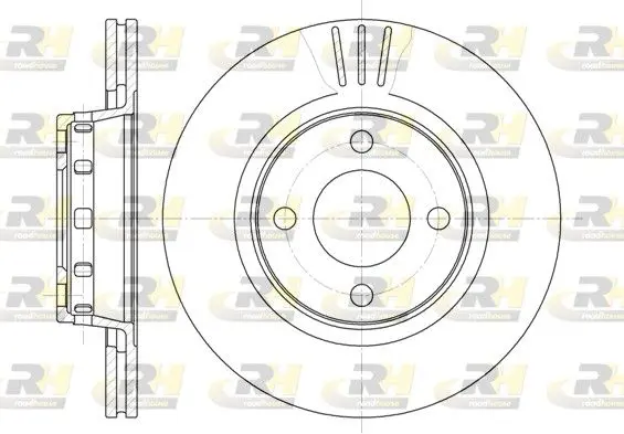 Handler.Part Brake disc ROADHOUSE 629510 1