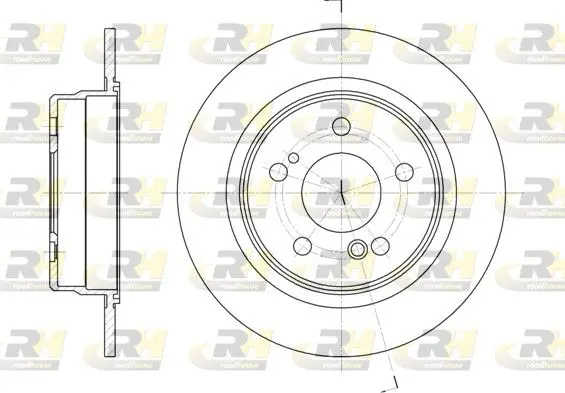 Handler.Part Brake disc ROADHOUSE 627100 1