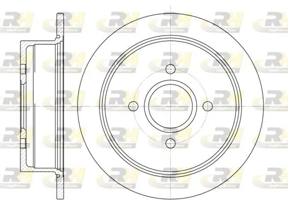 Handler.Part Brake disc ROADHOUSE 625000 1