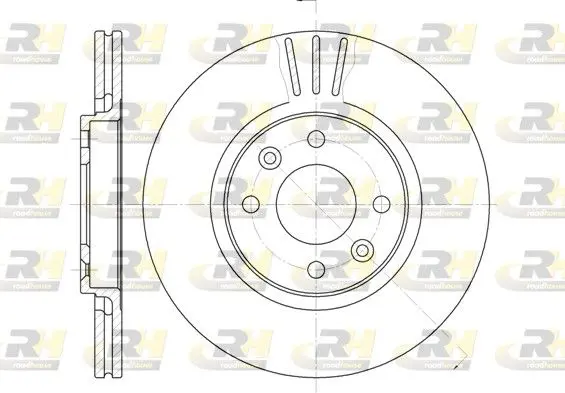 Handler.Part Brake disc ROADHOUSE 623610 1