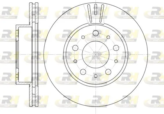 Handler.Part Brake disc ROADHOUSE 623110 1