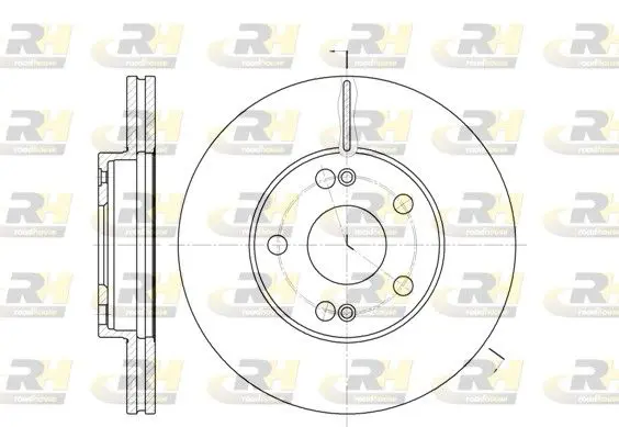 Handler.Part Brake disc ROADHOUSE 622711 1