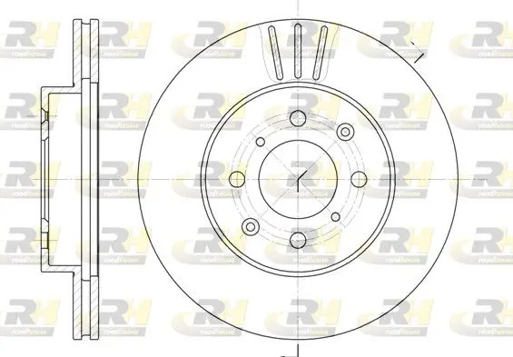 Handler.Part Brake disc ROADHOUSE 622610 1