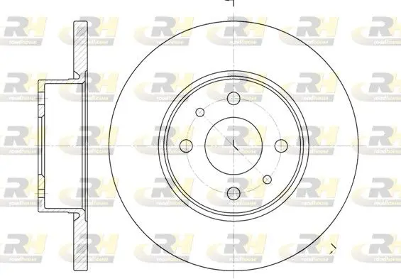 Handler.Part Brake disc ROADHOUSE 618200 1