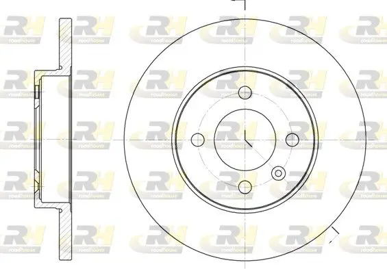 Handler.Part Brake disc ROADHOUSE 617200 1