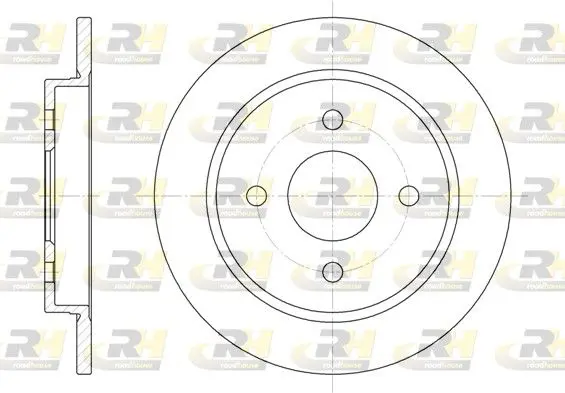 Handler.Part Brake disc ROADHOUSE 615500 1