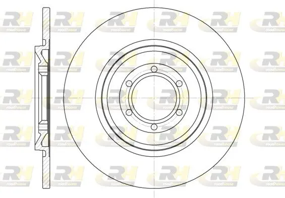 Handler.Part Brake disc ROADHOUSE 614000 1