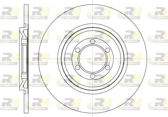 Handler.Part Brake disc ROADHOUSE 613900 1