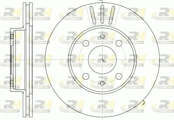 Handler.Part Brake disc ROADHOUSE 610710 1