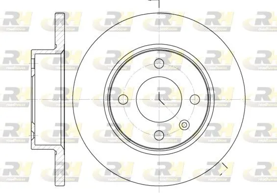 Handler.Part Brake disc ROADHOUSE 606000 1