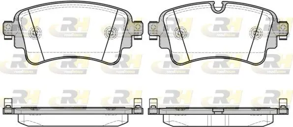 Handler.Part Brake pad set, disc brake ROADHOUSE 2166908 1